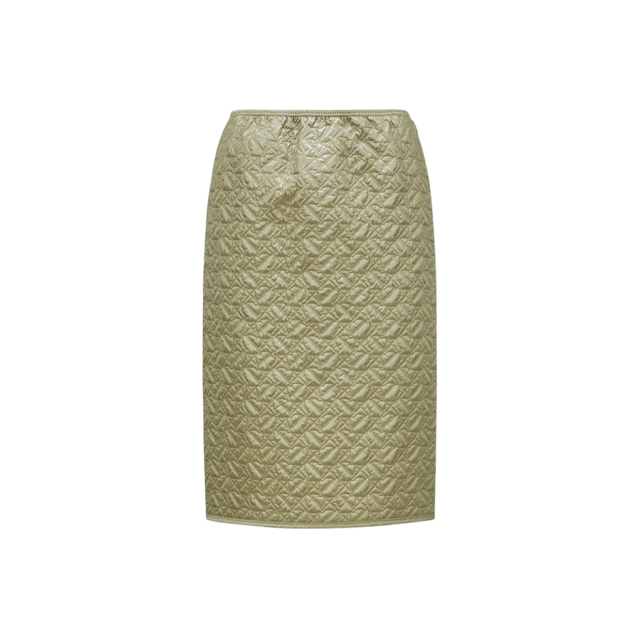Moncler Quilted Midi Skirt