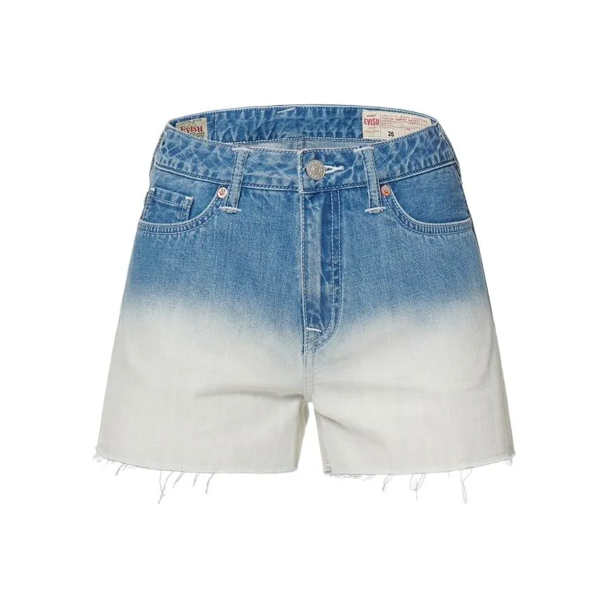 EVISU SS22 Denim Shorts Women's Multicolor
