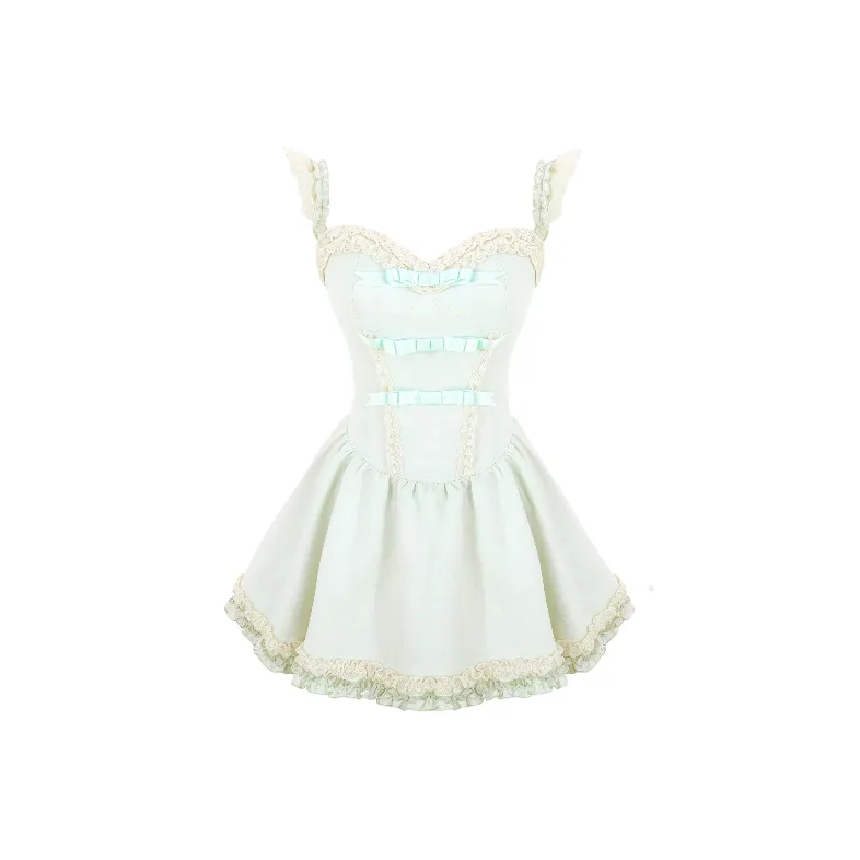 MA JOURNEE Юбка-платье Женское Светло-зеленое