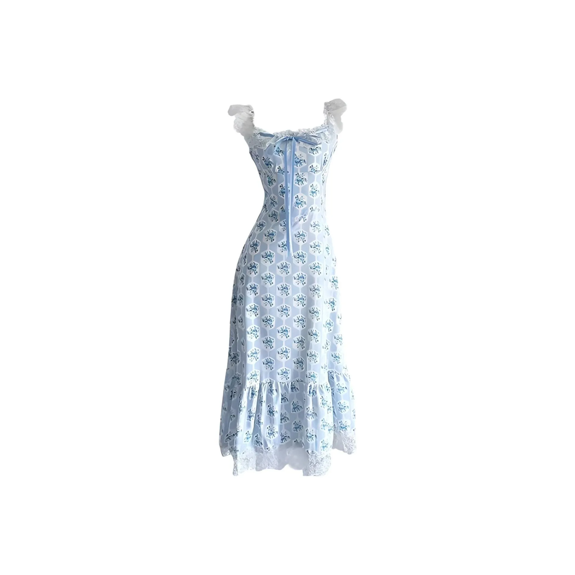 PLANE DRIFT Slip Dress Women's Blue