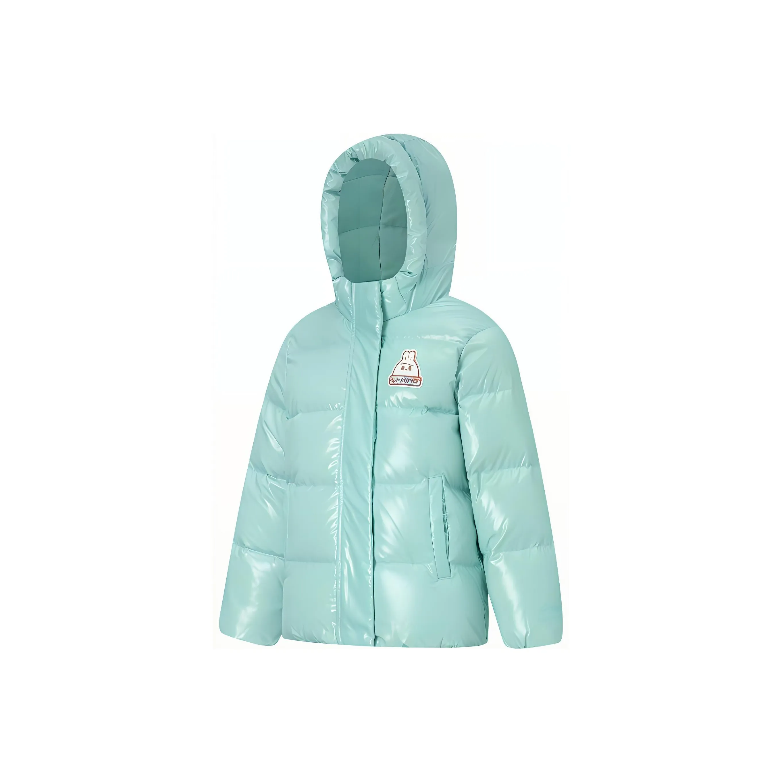 LINING YOUNG Пуховик Sports Life Collection Lake Серый Синий Детский