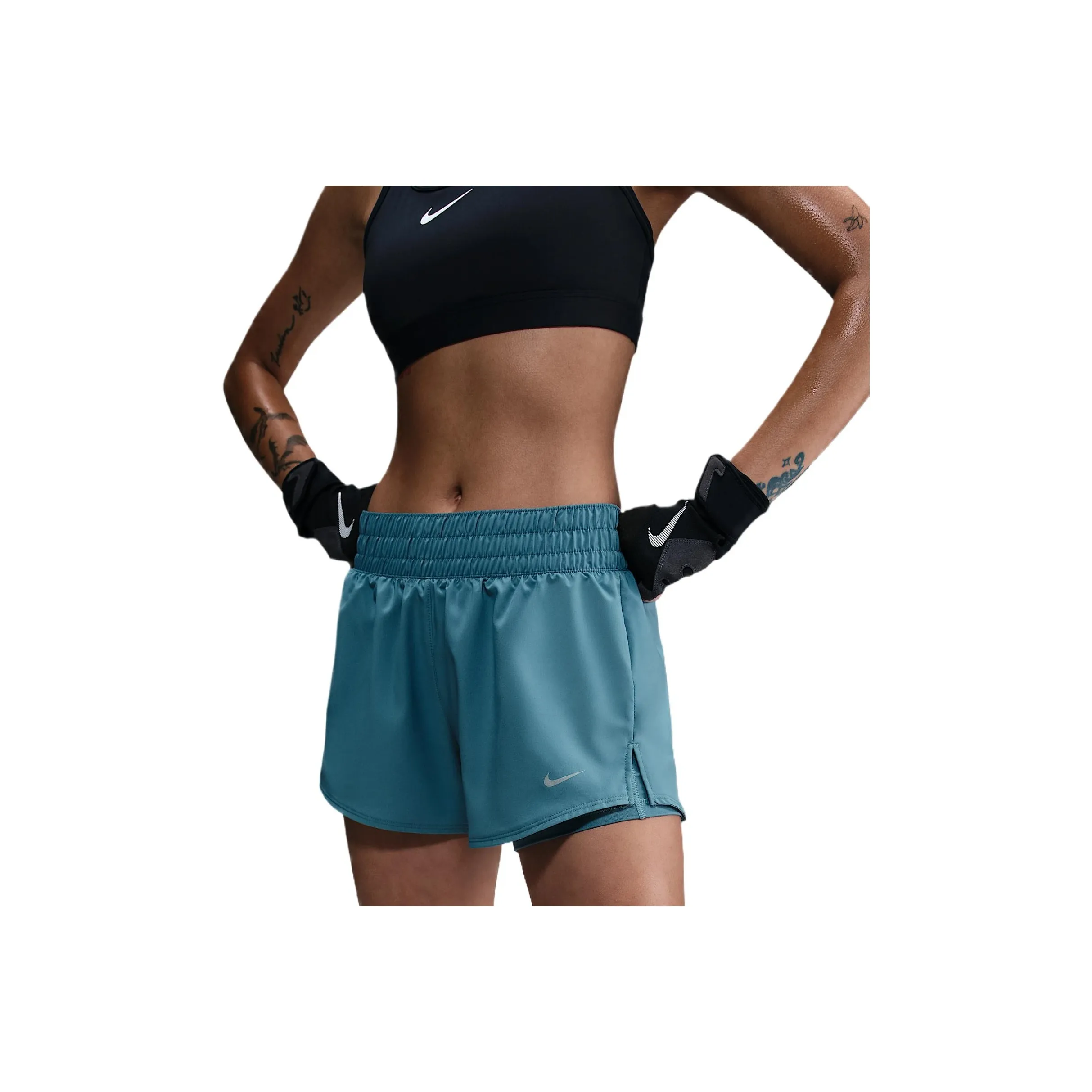 Nike Dry Casual Shorts Women's Smoke Blue