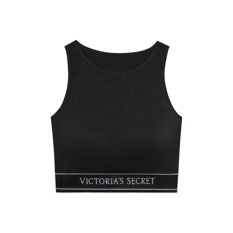 Victoria's Secret Tank Top Women's Black