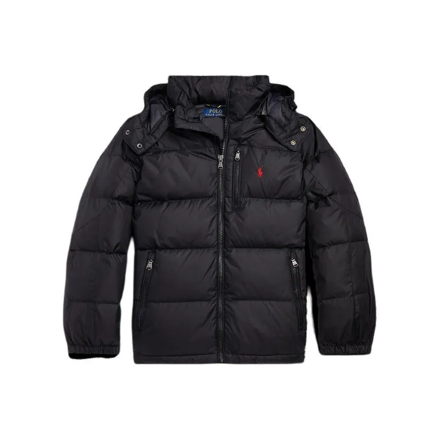 Polo Ralph Lauren Пуховик FW23 Обсидиан Черный Детский