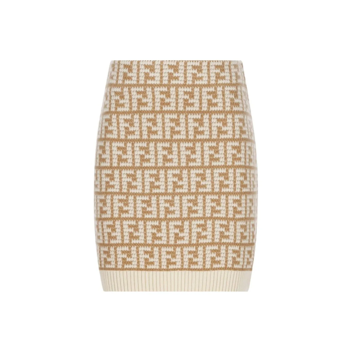 FENDI FF logo Pattern Knit Skirt