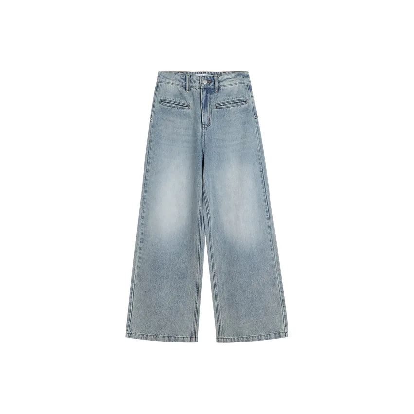 AMAZING SONG Jeans Women's Washed Blue