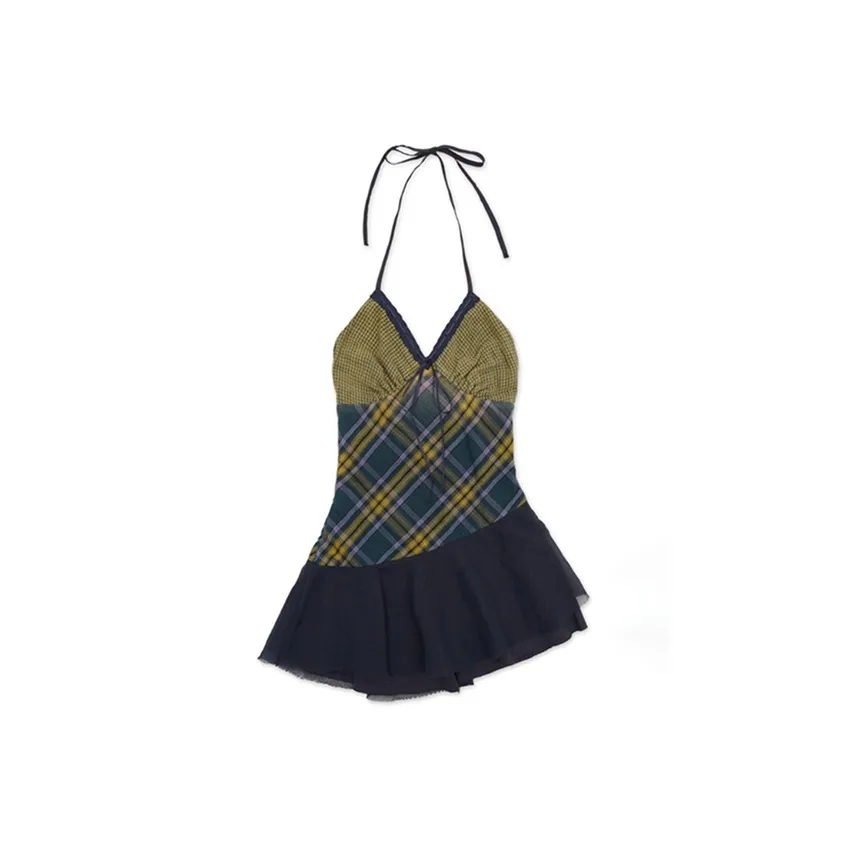 SECFLY OFFICIAL Slip Платье Женское Темно-синий