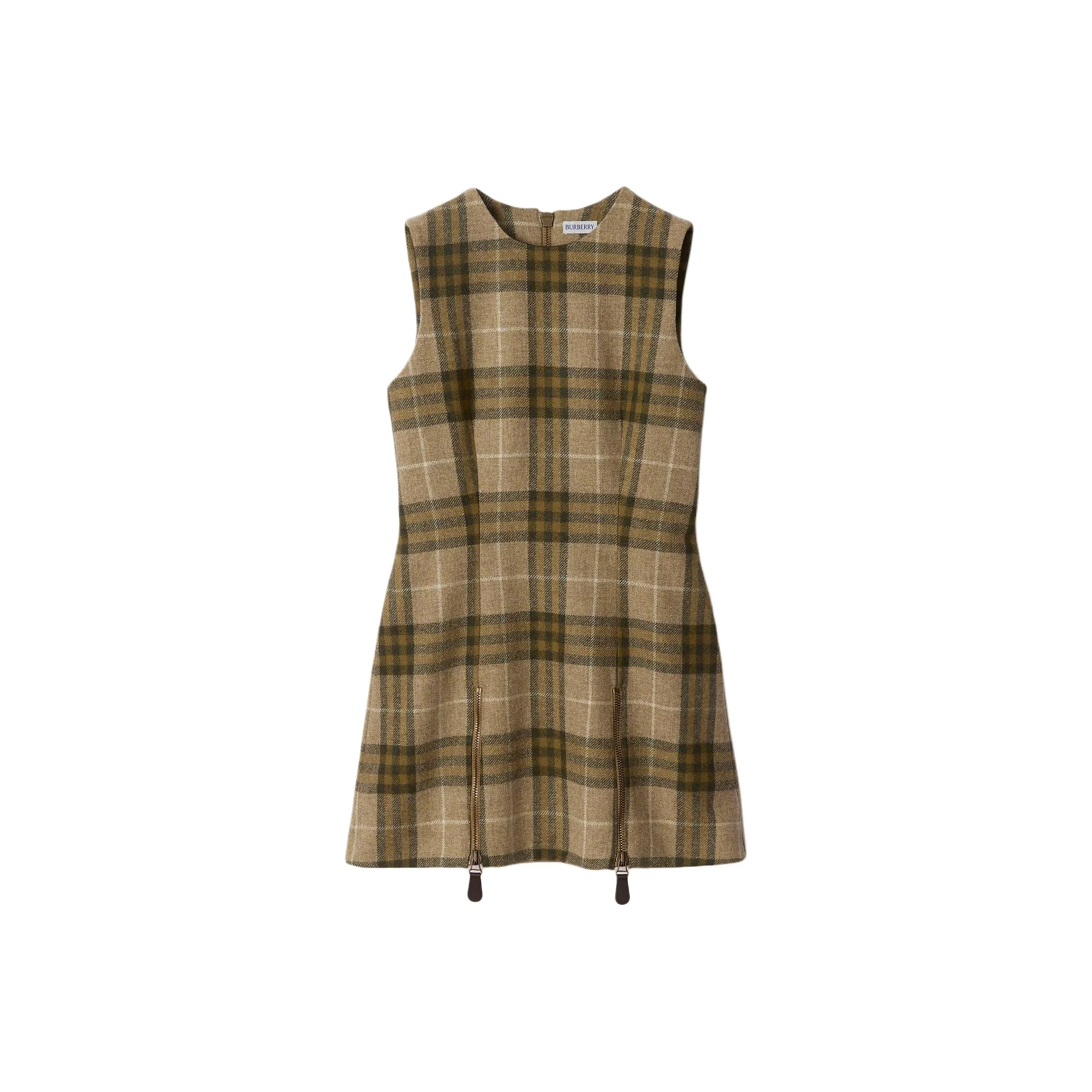 Burberry Checked Mini Dress