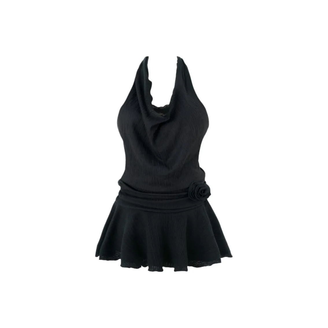 SKYA Без рукавов Платье Женское Черное