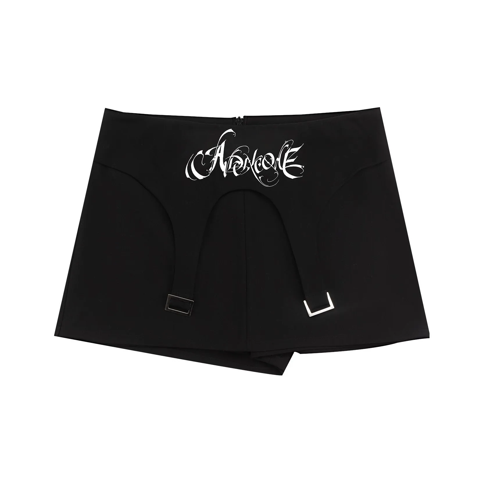 ARDENCODE Черная Женская Повседневная Короткая Юбка