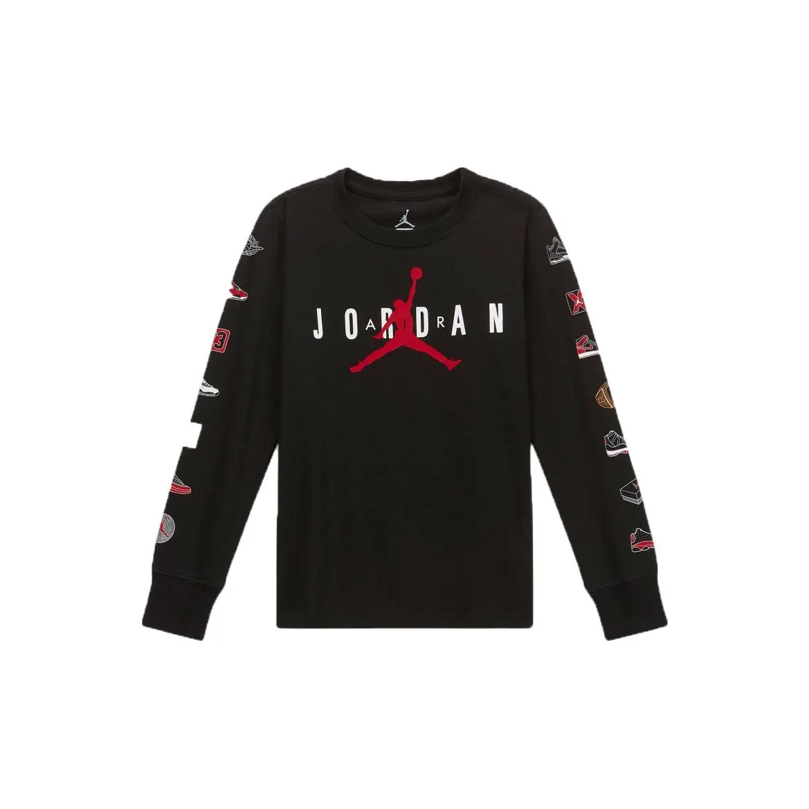 Джордан T Рубашка Логотип Черный Детский