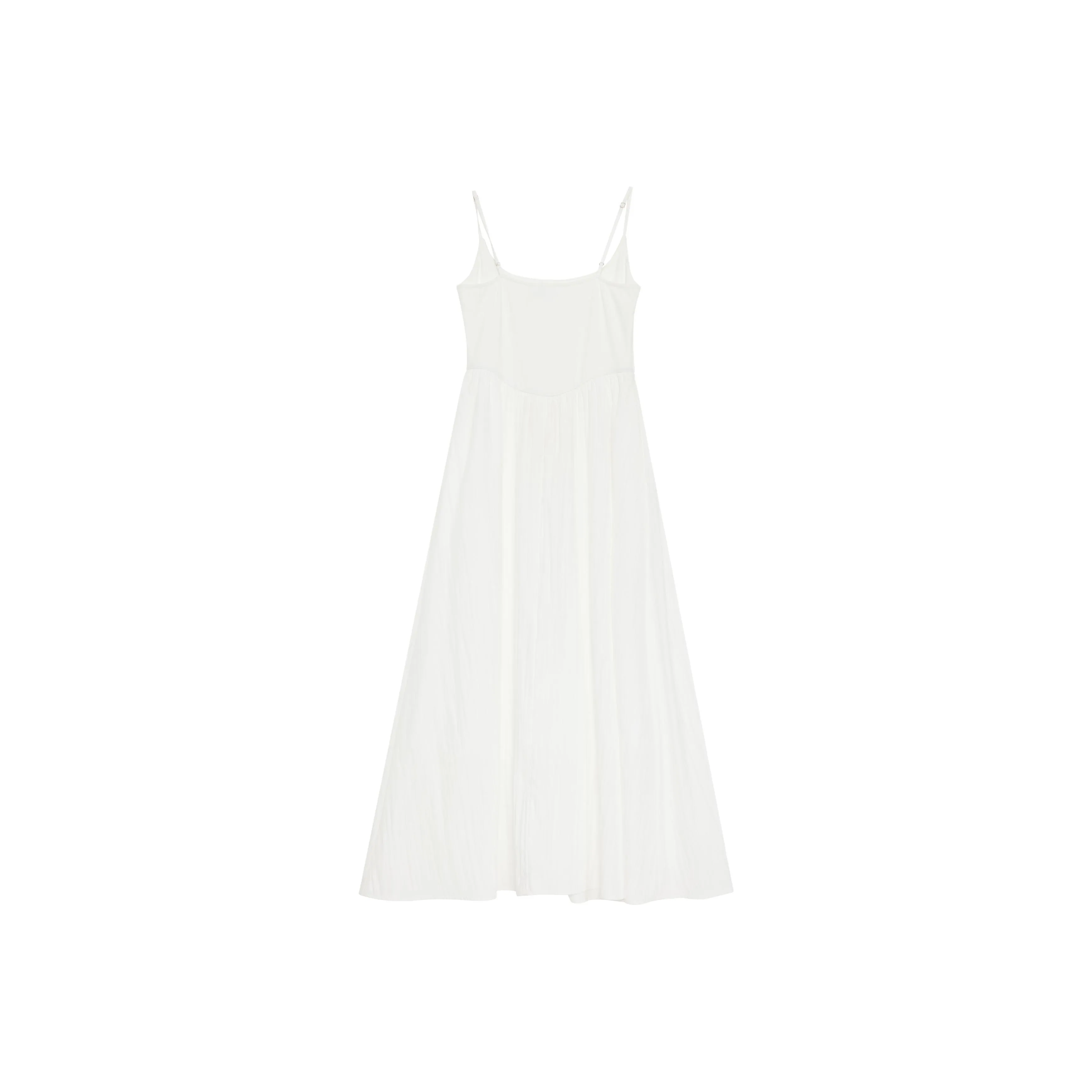 Wen Shan Slip Платье Женское Белое