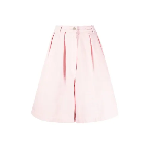 RAF SIMONS Розовые Женские Джинсовые Шорты