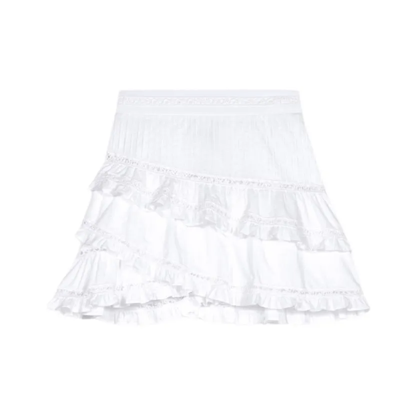 Maje Broderie-anglaise Cotton Shorts