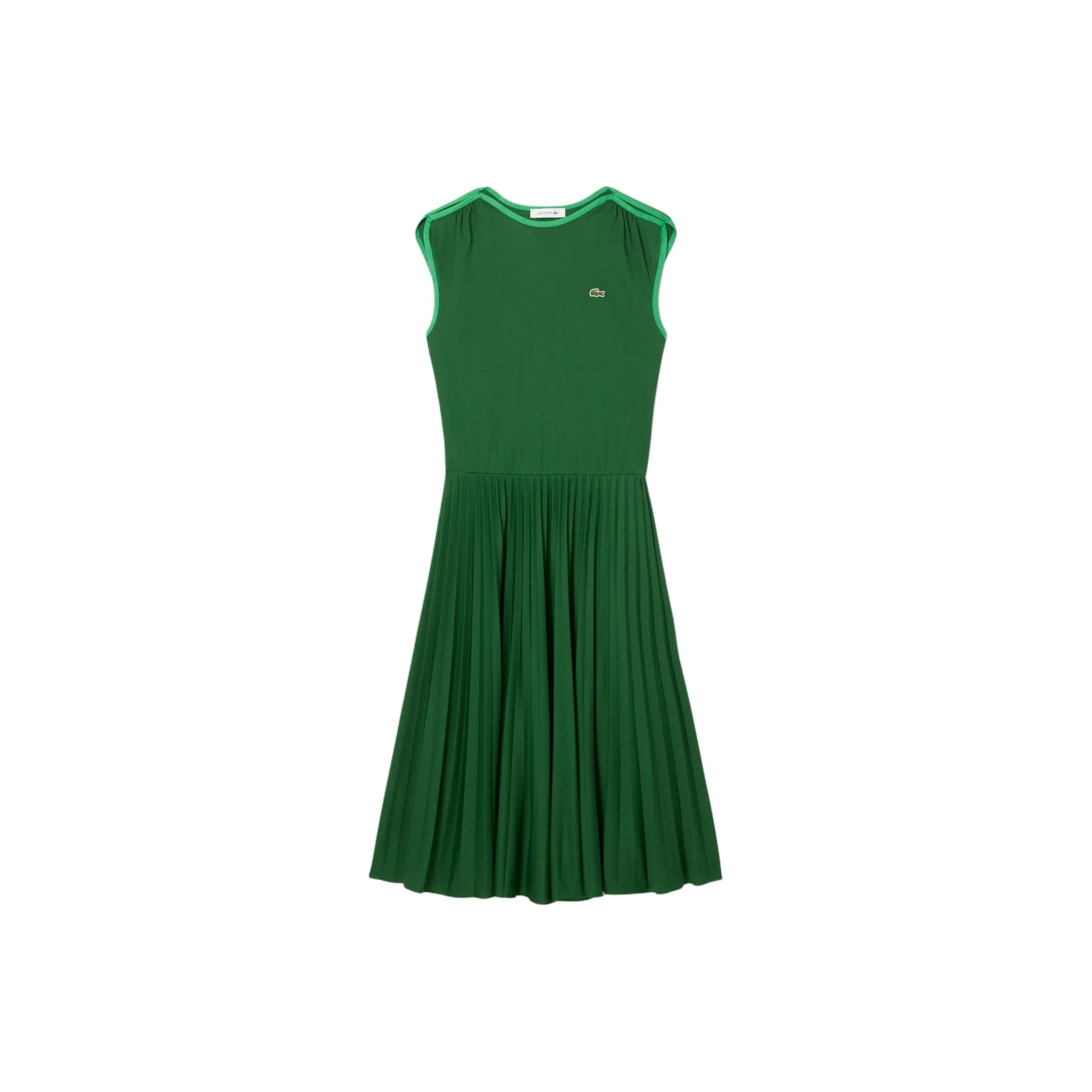 LACOSTE Sleeveless Pleated Dress