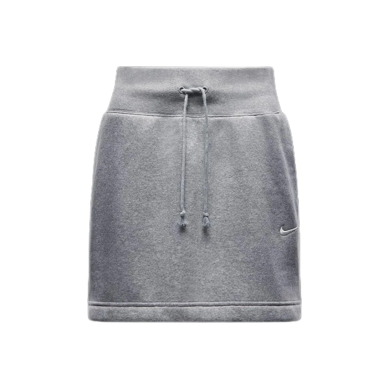 Nike Logo Embroidered Fleece Mini Skirt