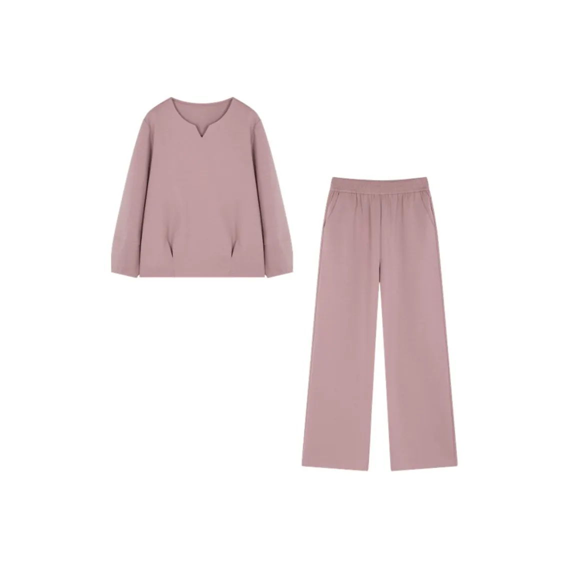 Mo Han Yi Mei Casual Suit Women's Pink