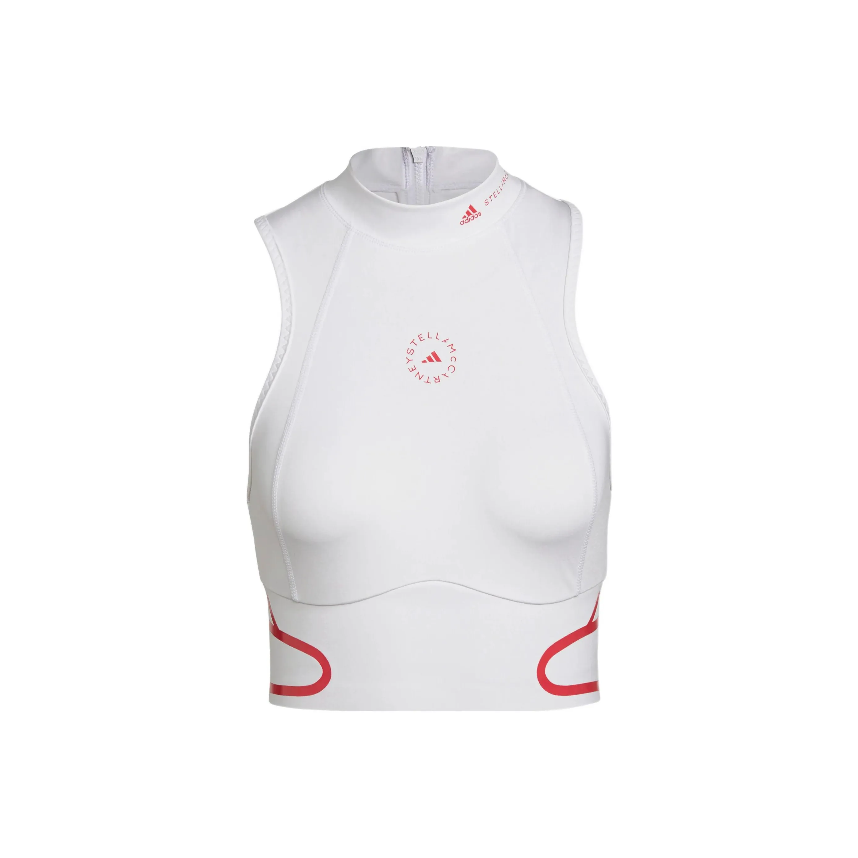 Adidas Sleeveless Sports Shirts Women's White