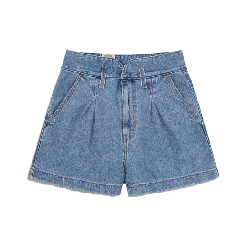 Levis Denim Shorts Women's Blue