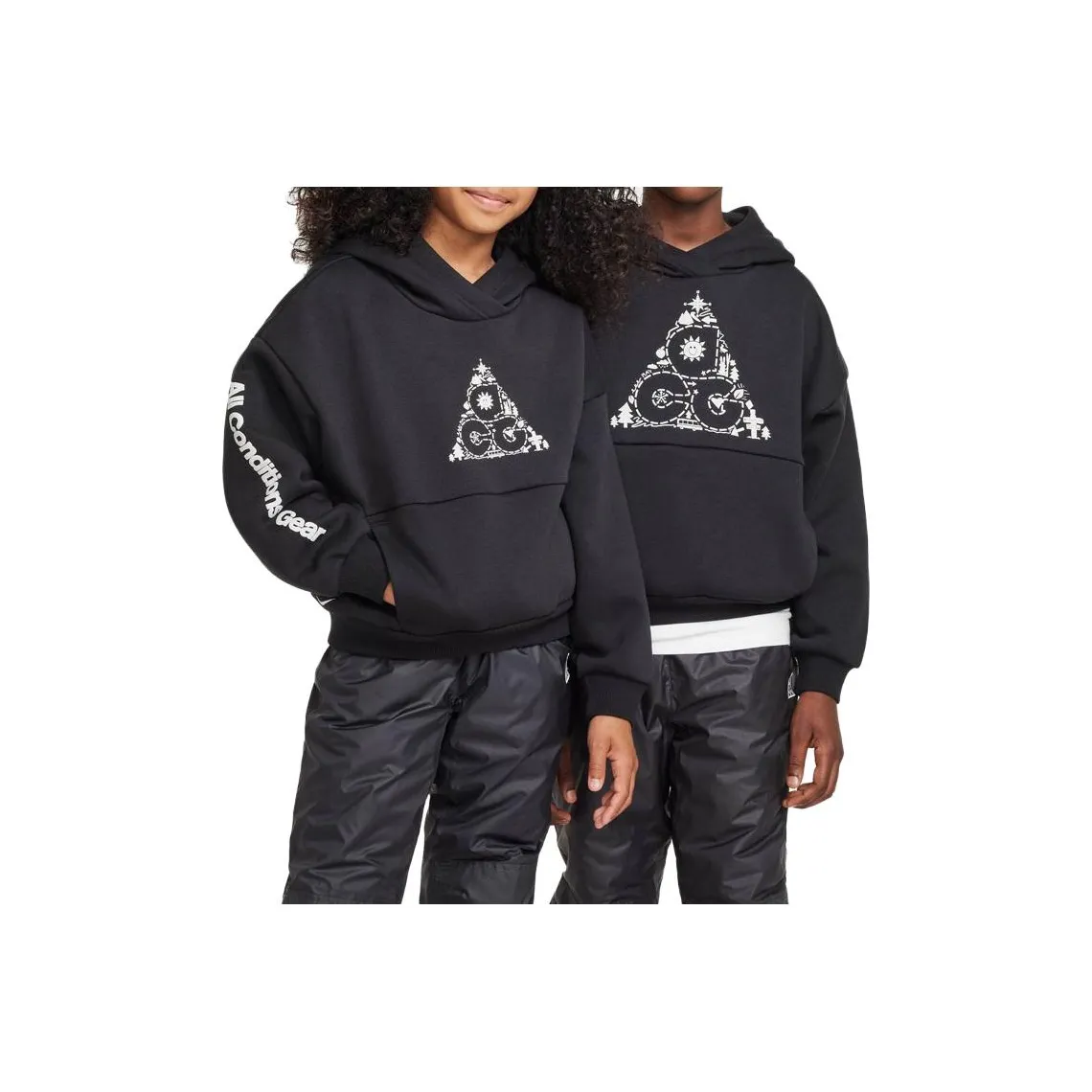 NIKE Черный Kids Свитшоты