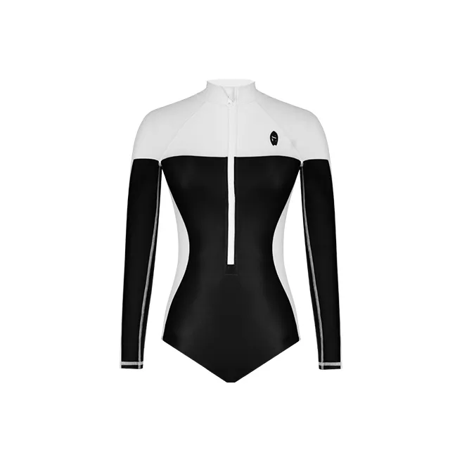 SISII LEE One Piece Swimsuits Women's Black White