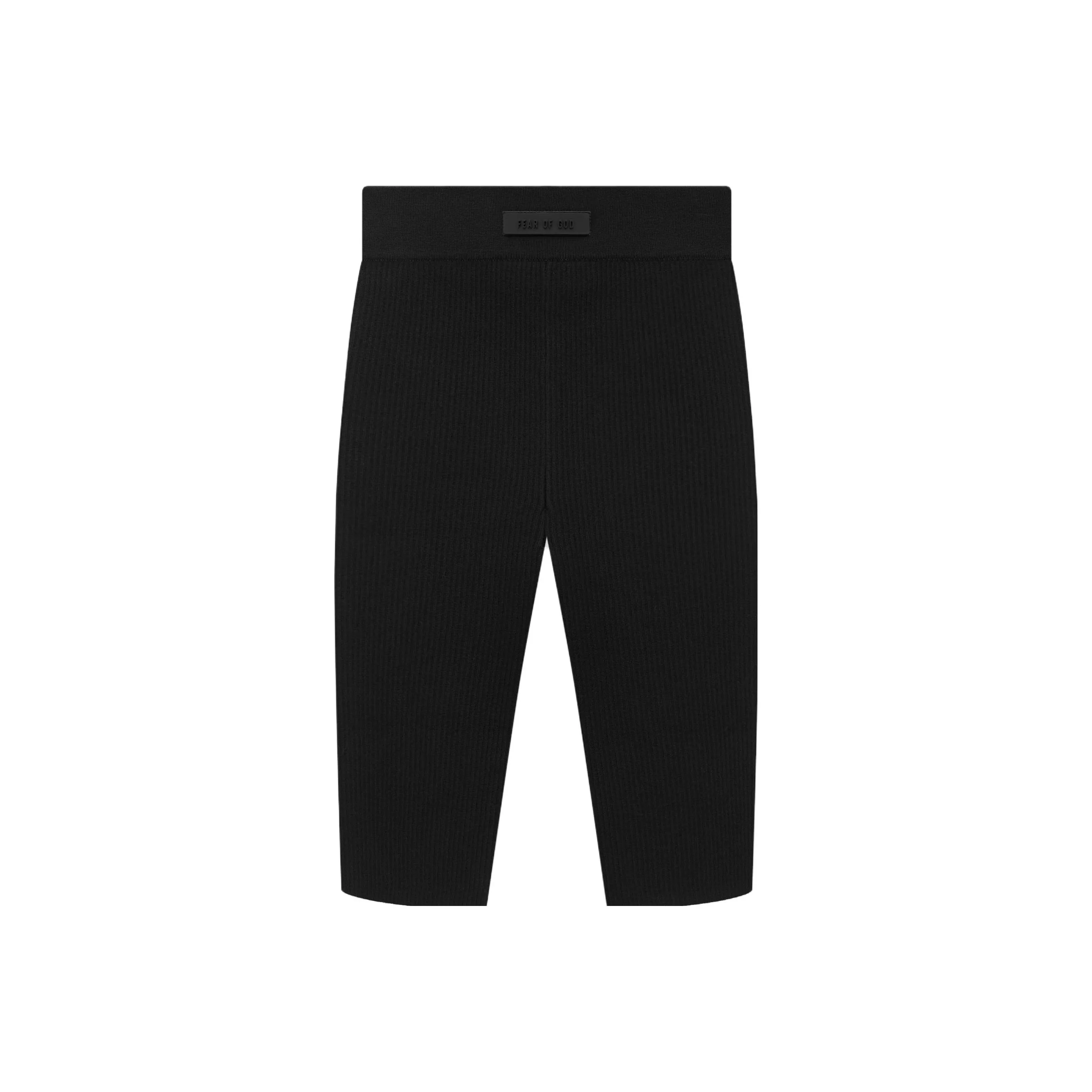 Fear Of God Essentials Logo patch Ribbed Biker Shorts