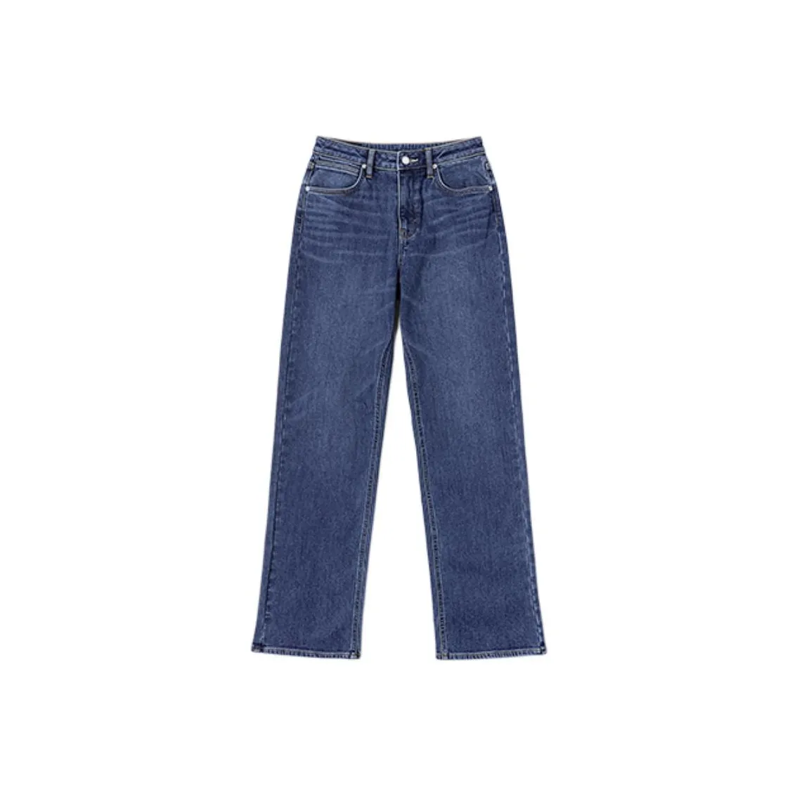 Lee совместный бренд модель Джинсы Женские Средне-темно-синий