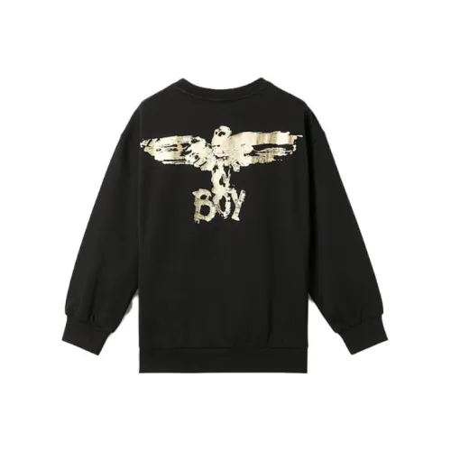 BOY JUNIOR Черный Kids Свитшоты