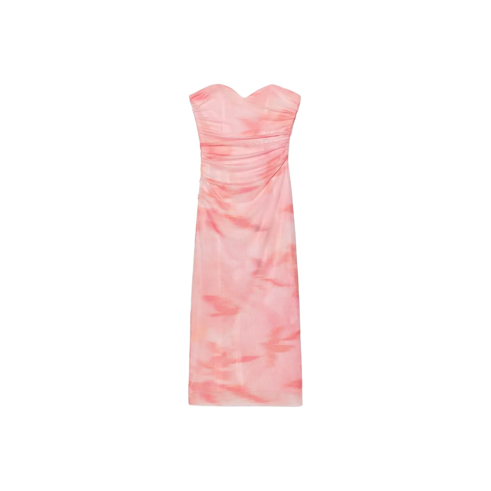 ZARA Sleeveless Dress Women's Pink