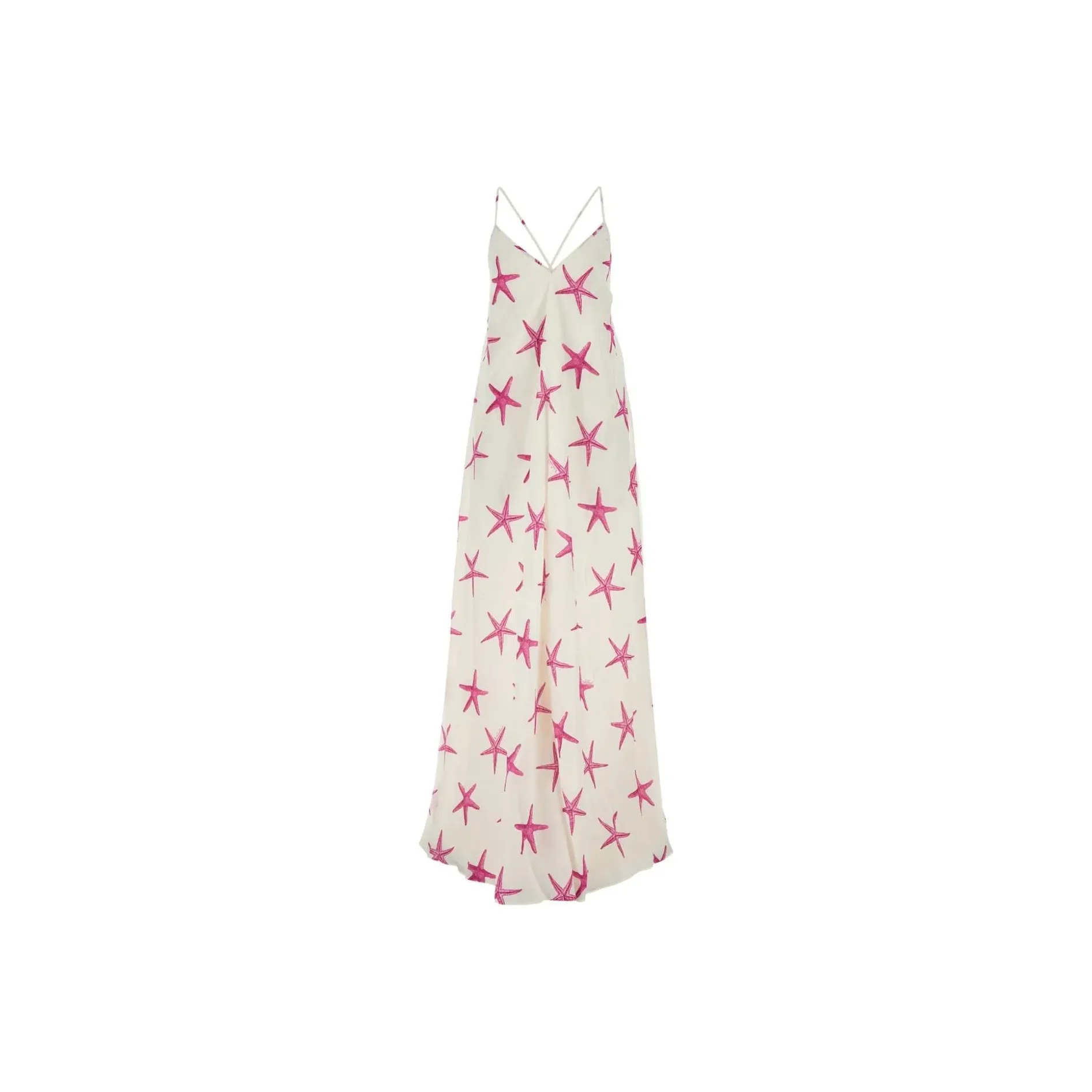 Valentino Starfish All Over Printed Maxi Dress