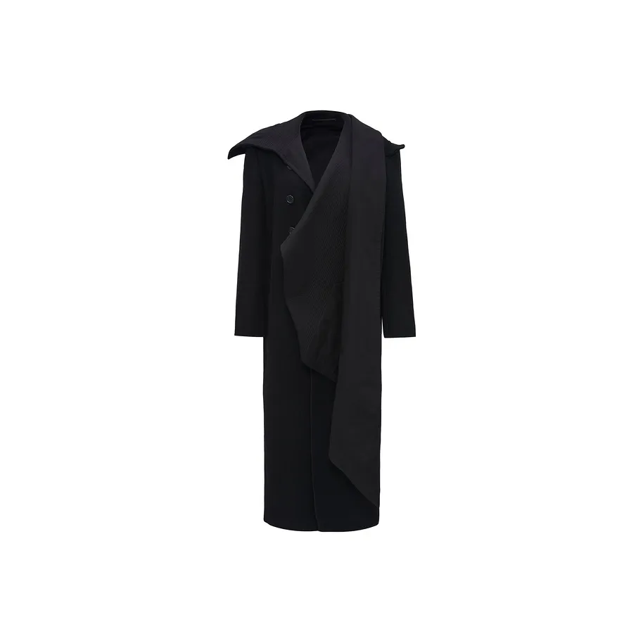 Yohji Yamamoto Coats Women's Black