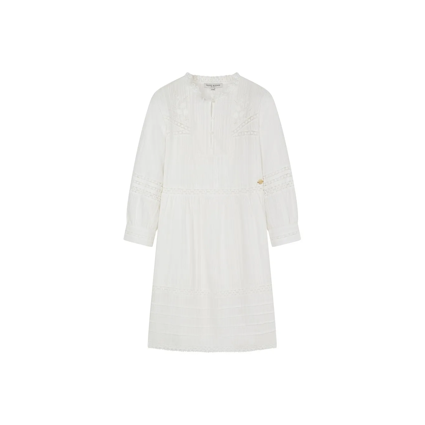 Teenie Weenie Long Sleeved Dresses Women's White