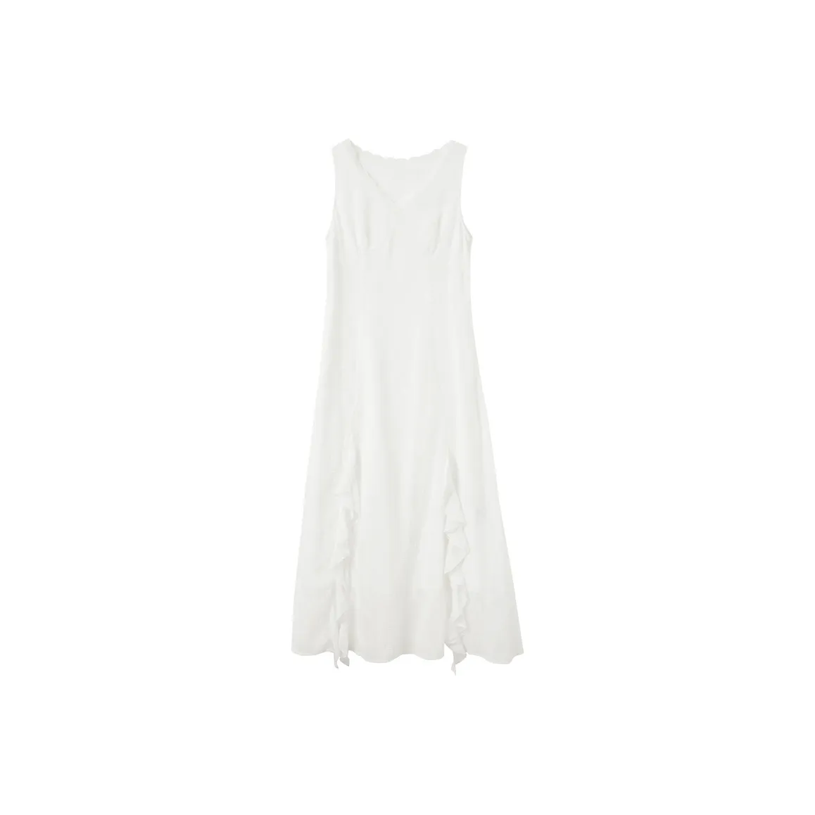 3COLOUR Жемчужно-белый Женские Слиплатья