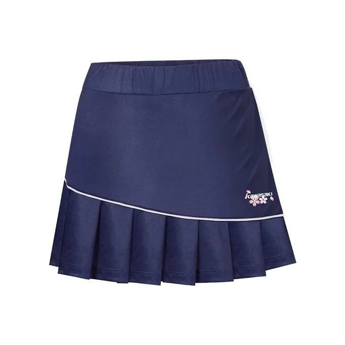 Kawasaki Повседневные короткие юбки Женские Темно-ирисовый синий