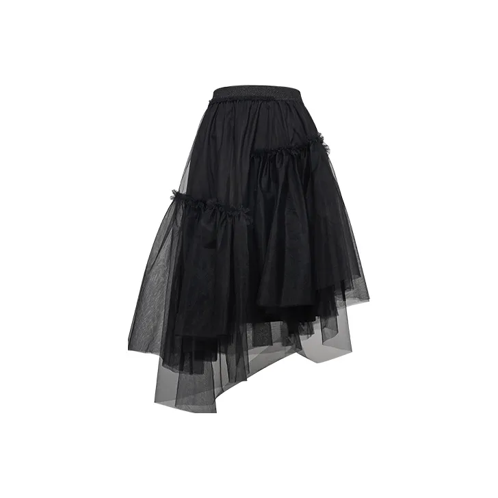 TAMMY TANGS Casual Long Skirts Women's Black