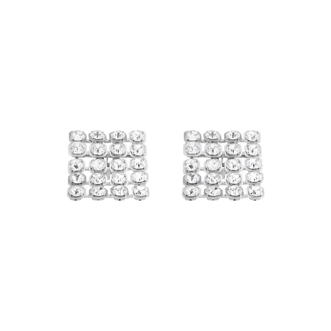 Balenciaga Crystal Embellished Earrings