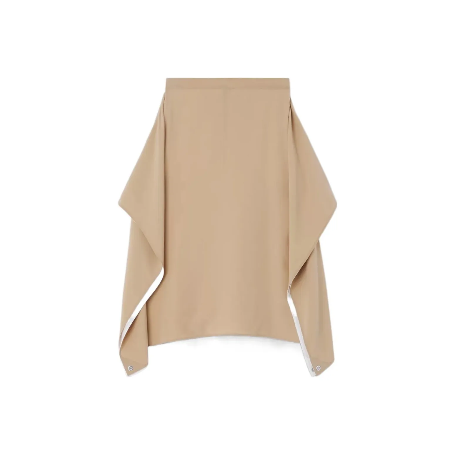 Burberry Мягкий желтый Коричневый Женские Повседневные длинные юбки