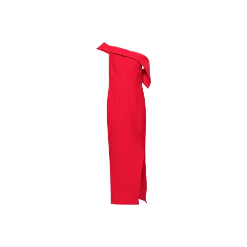 ROLAND MOURET Red Женские Платья без рукавов
