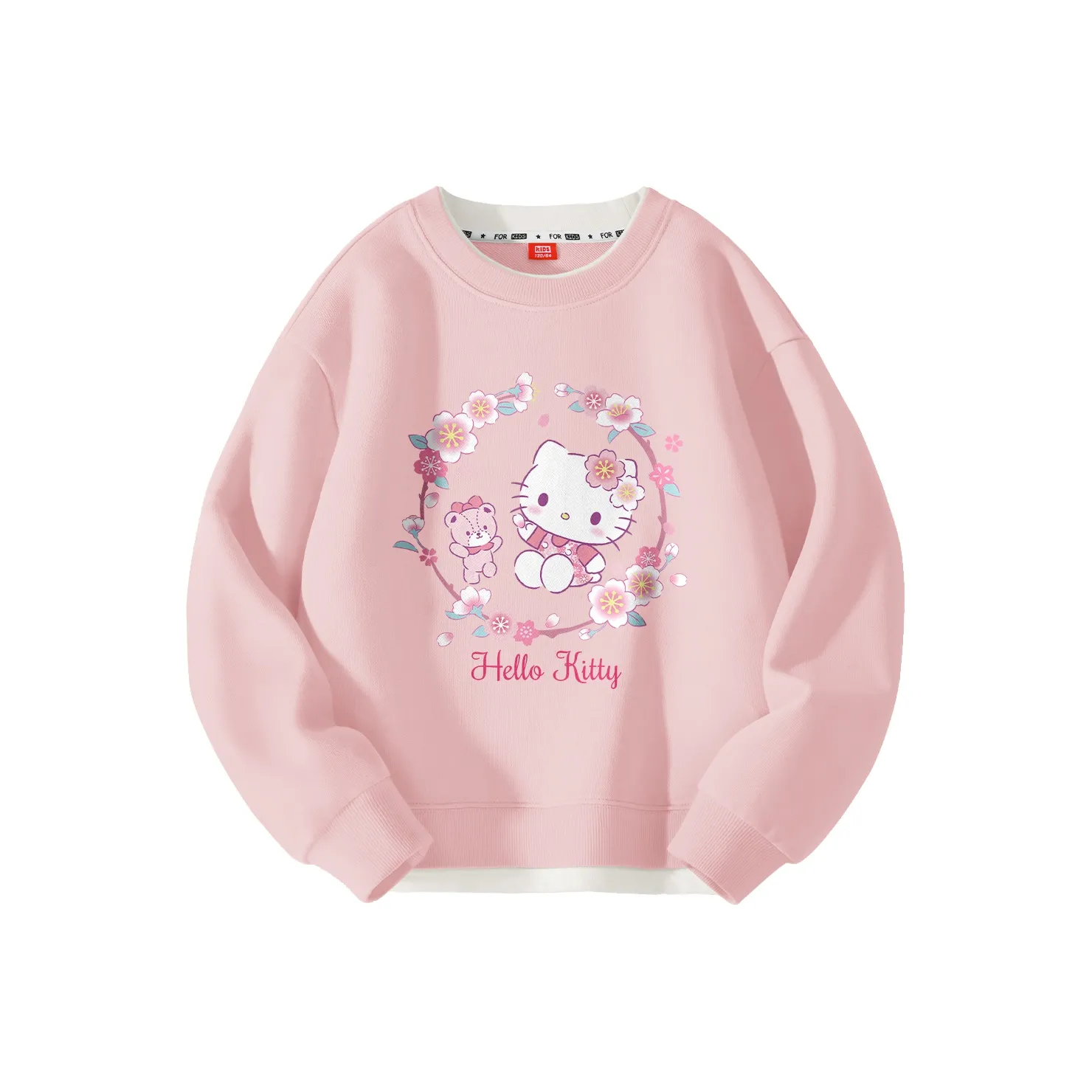 Hello Kitty Свитшот Lotus Розовый Детский