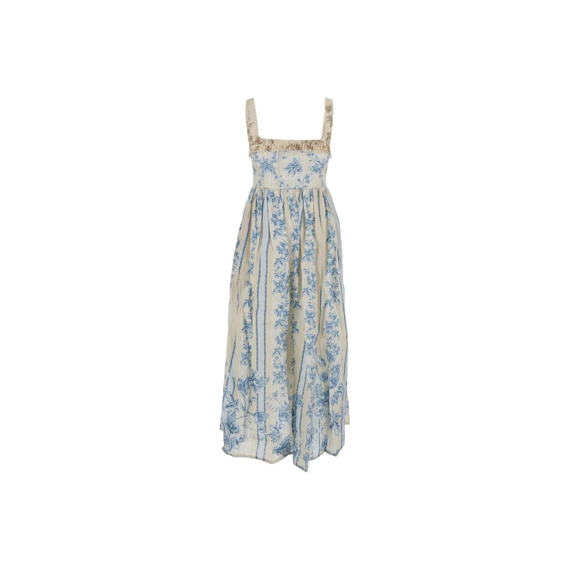 AGUA BY AGUA BENDITA Barbara Bougainvillea Midi Dress
