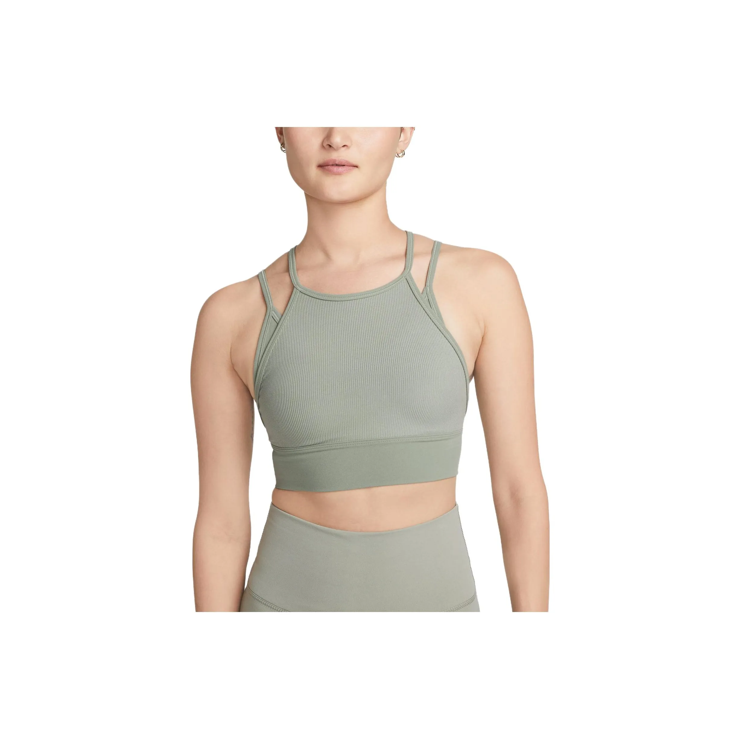 NIKE Светло-серый зеленый Женское спортивное белье