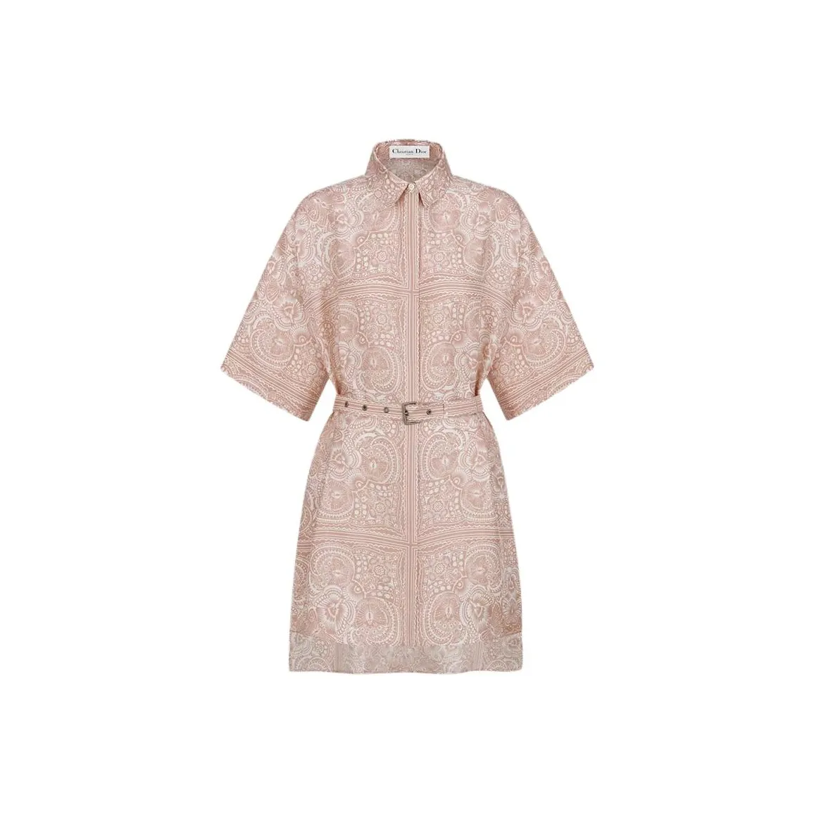 DIOR Long Sleeved Dress Women's Pink