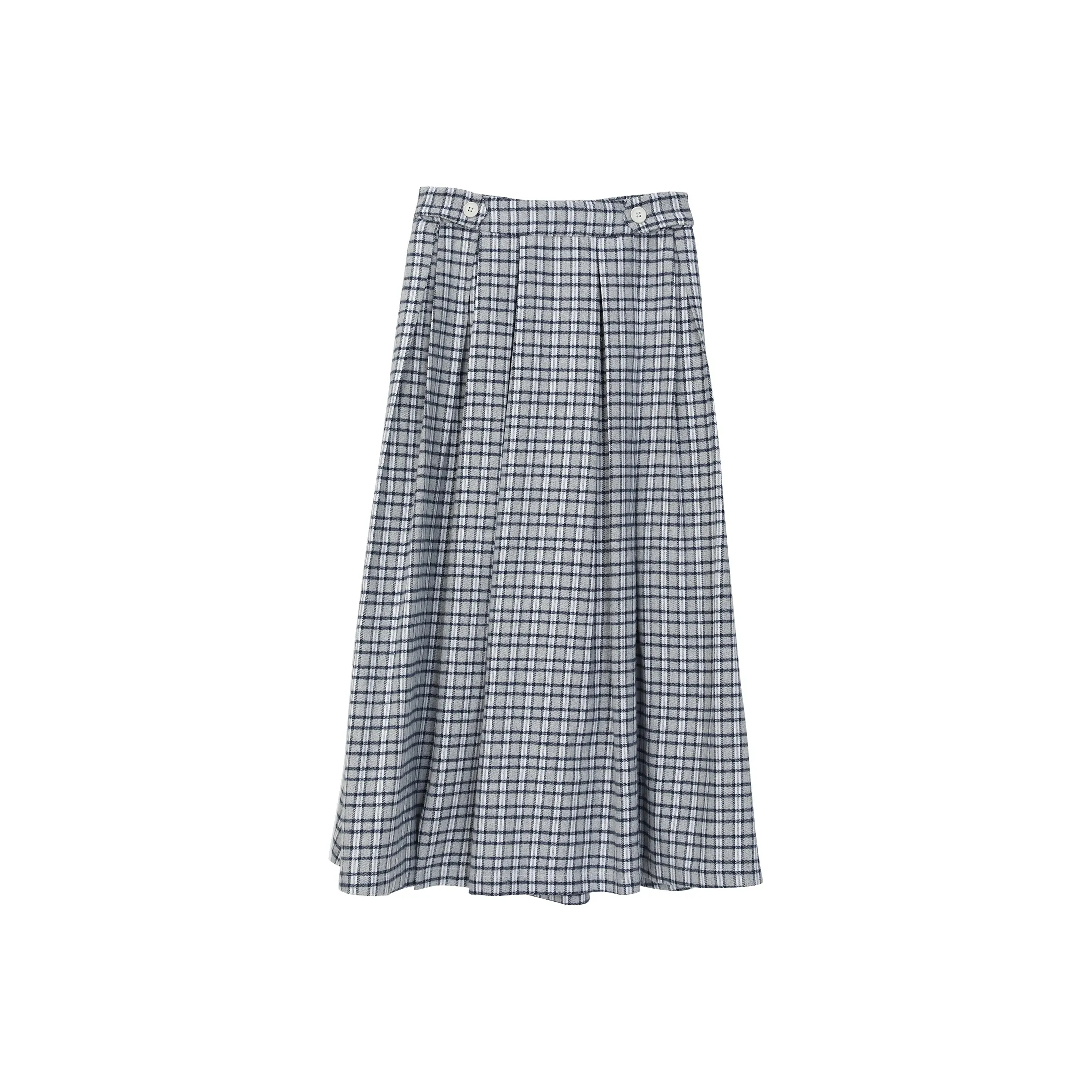 Fstudio Fall And Winter Mid Length Skirt Women's Blue