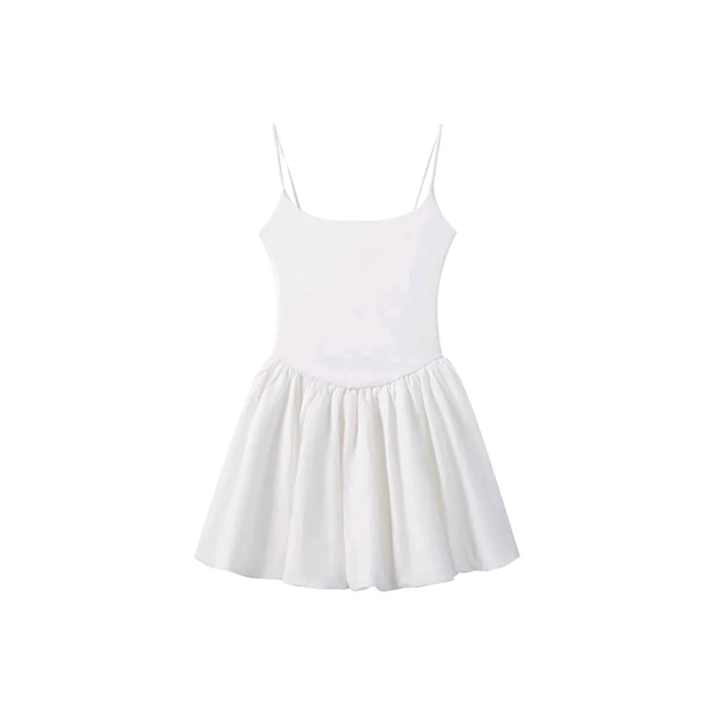 HeartyBite Slip Платье Женское Белое