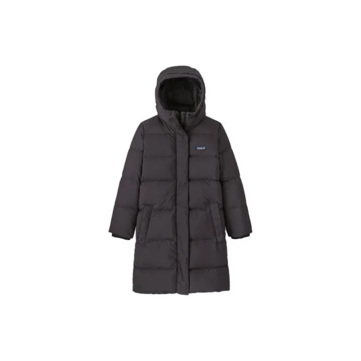 Patagonia Детский топ Silent Down Черный для малышей