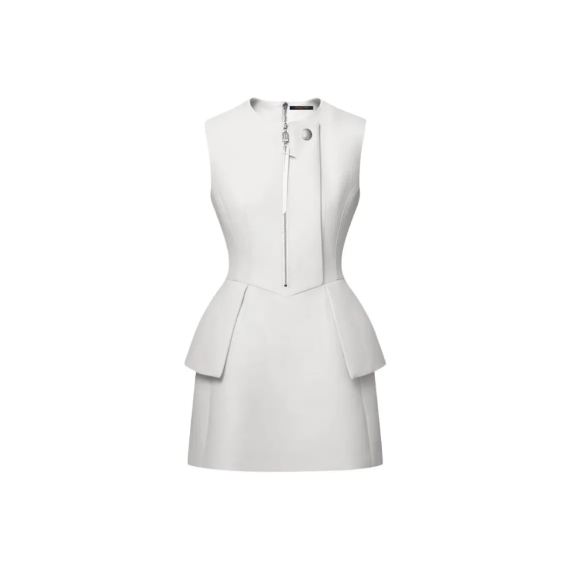 LOUIS VUITTON Tailored Peplum Dress