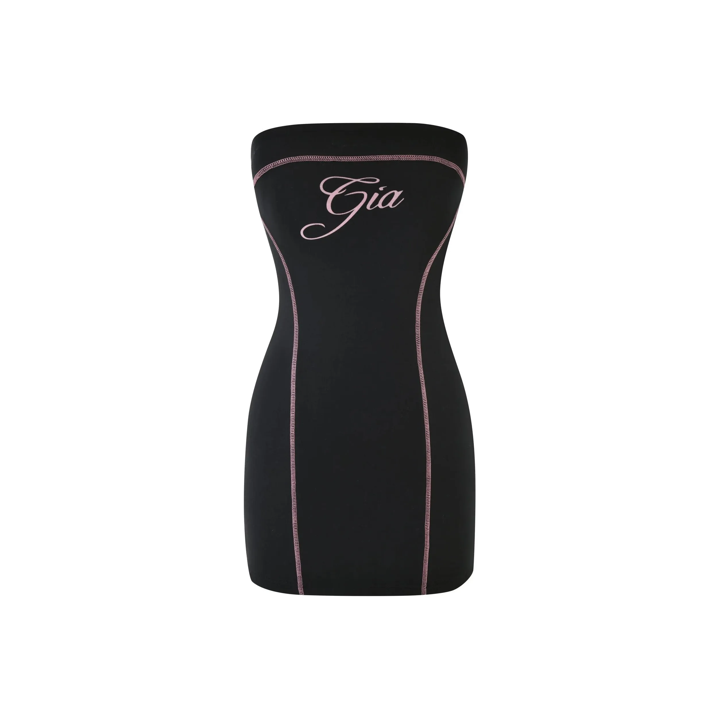 I.AM.GIA BLARE TUBE Мини Платье Без рукавов Платье Женское Черное