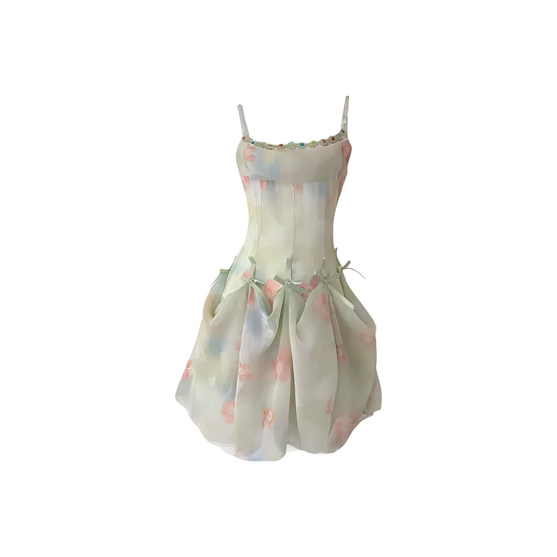 COHX Зеленый Женские Слиплатья