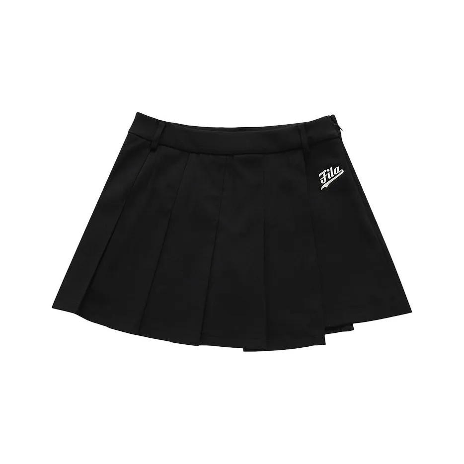 FILA FUSION SS24 Повседневная короткая юбка Женская Глубокий черный