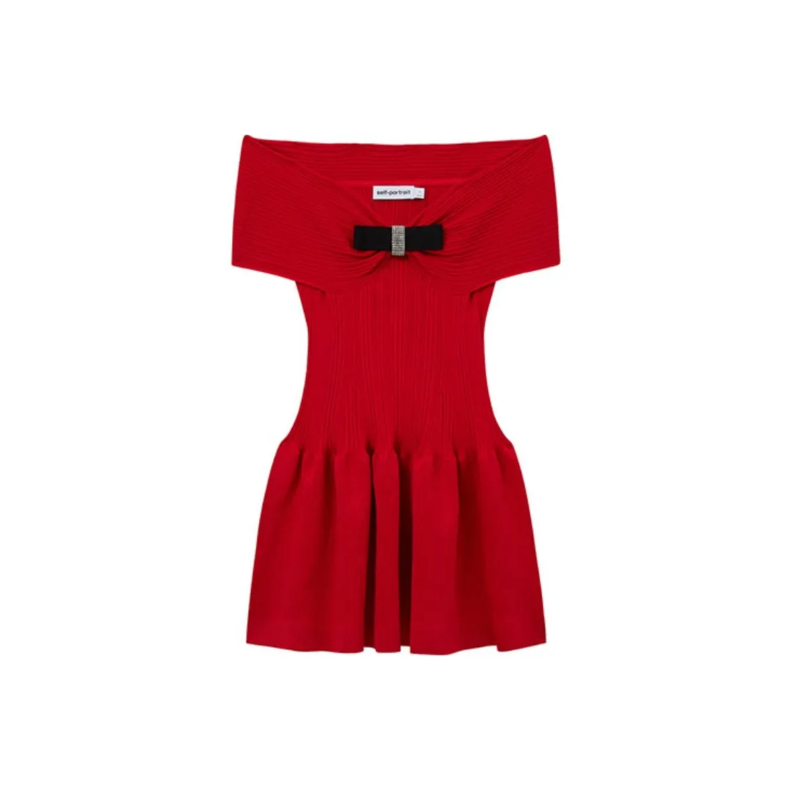 Self portrait Bow detail Mini Dress